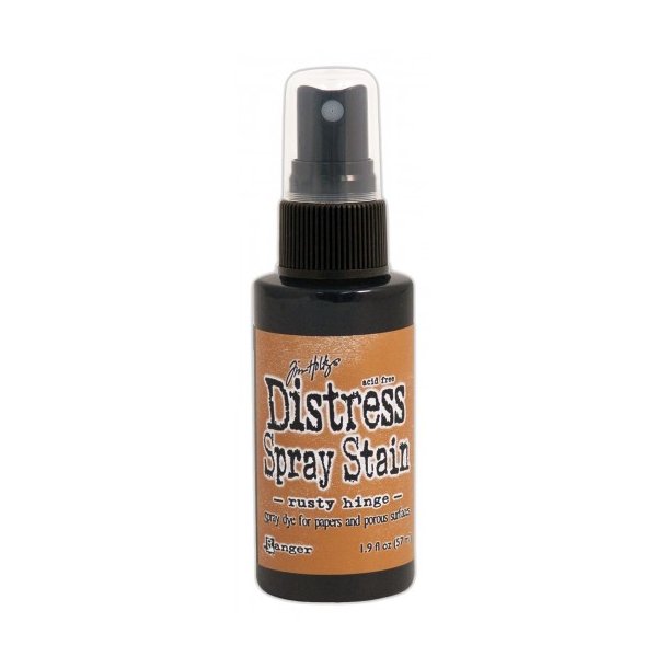 Tim Holtz distress spray stain 57ml - Rusty hinge - 1,2