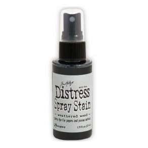 Tim Holtz distress spray stain 57ml - Weathered Wood 