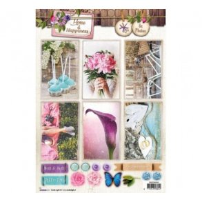 Udstanset ark 6 foto med tilbeh�r HH541