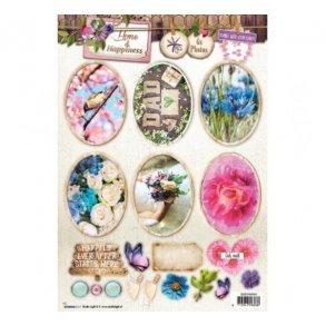 Udstanset ark 6 foto med tilbeh�r HH545