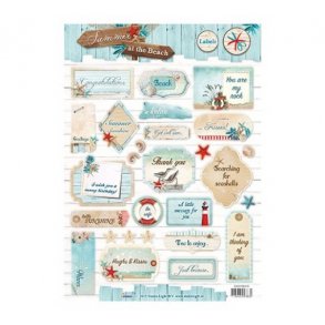 Udstanset labels B475