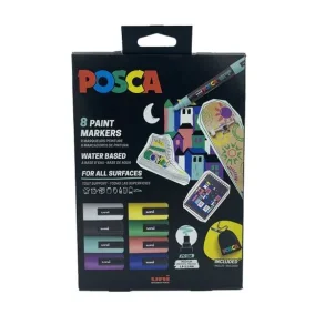 Posca A pouch set pc-5m 8stk