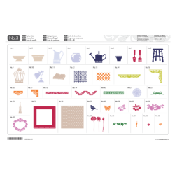 USB no. 3 "Home-deco pattern collection&#148; BESTILLINGSVARE