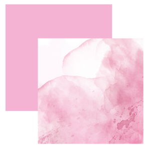 Designpapir Watercolor Lyser�d - 30,5 x 30,5 cm. - Luna Hobby