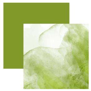 Designpapir Watercolor Oliven - 30,5 x 30,5 cm. - Luna Hobby