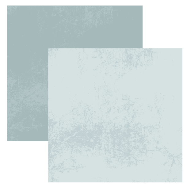 Designpapir Basis K�lig Bl� 30,5 x 30,5 cm. - Luna Hobby