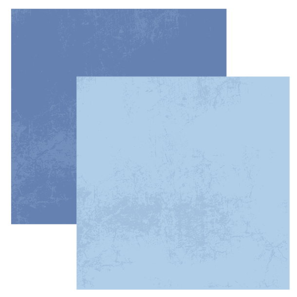 Designpapir Basis Bl� - 30,5 x 30,5 cm. - Luna Hobby