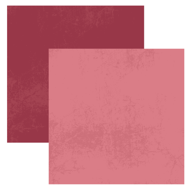 Designpapir Basis M�rk Rosa - 30,5 x 30,5 cm. - Luna Hobby