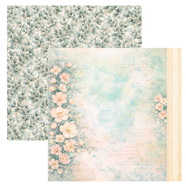 Designpapir B�nd i haven - 30,5 x 30,5 cm. - Luna Hobby