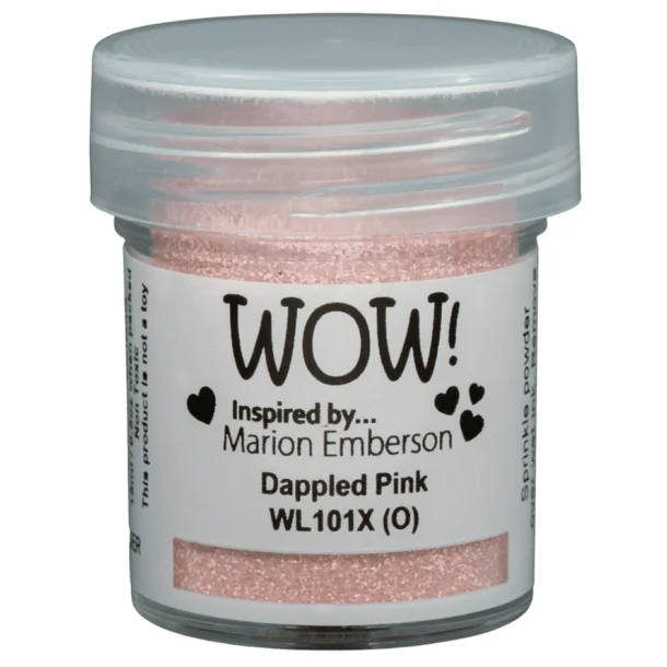 Wow embossing Colour Blends - Dappled Pink WL101X 15ml