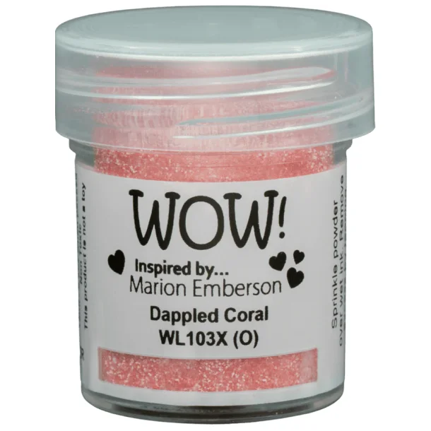 Wow embossing Colour Blends - Dappled Coral WL103X 15ml