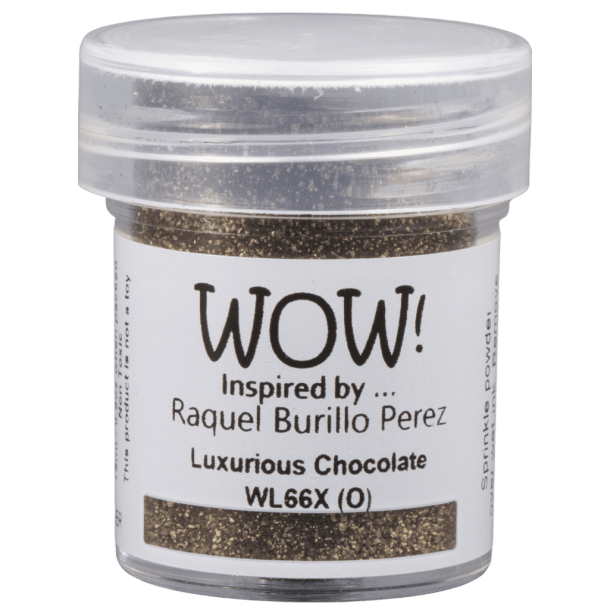 WOW Embossingpulver Luxurious Chocolate*Raquel Burillo Perez* WL66X