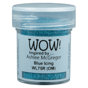 WOW Embossingpulver Blue Icing*Ashlee McGregor* WL75R