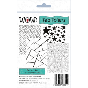 WOW! Fab Foilers - Pattern Art (by Marion Emberson) 16 Ark W216Z-005