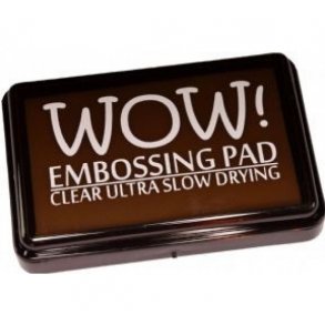 Wow clear ultra slow drying embossing pad