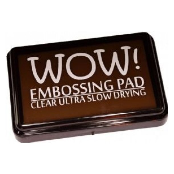 Wow clear ultra slow drying embossing pad