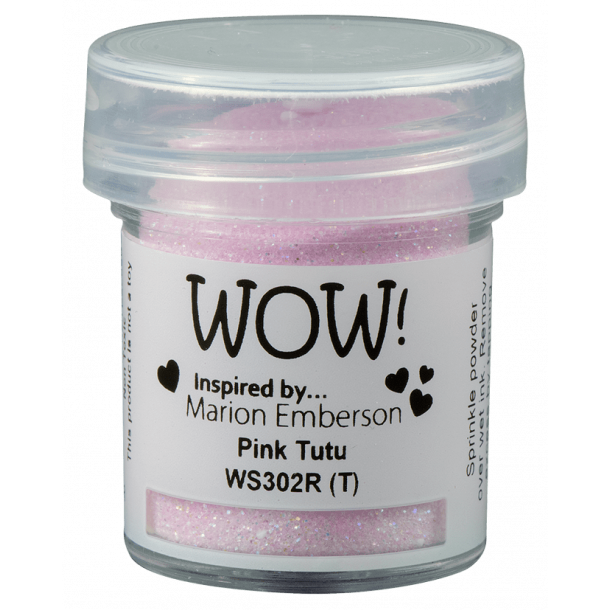 WOW Embossingpulver Pink Tutu WS302R