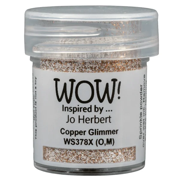 Wow embossing Glitters - Copper Glimmer WS378R 15ml