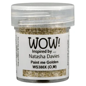 Wow embossing Glitters - Paint me Golden WS380X 15ml