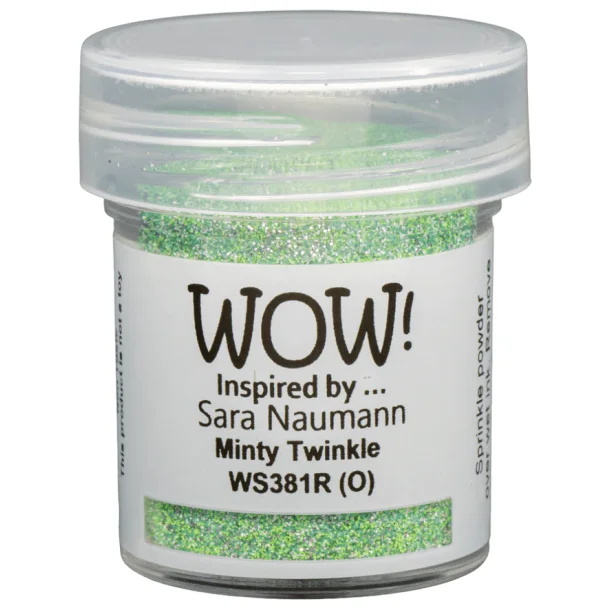 Wow embossing Glitters - Minty Twinkle WS381R 15ml