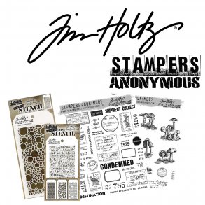 Tim Holtz stempler & Stencils