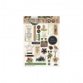 3D ark udstanset jul