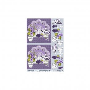 3D Blomster med motiver